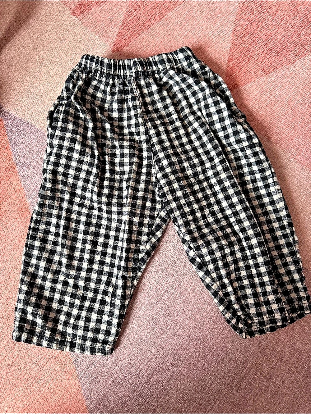 Checkered Pants for 1 yr old !